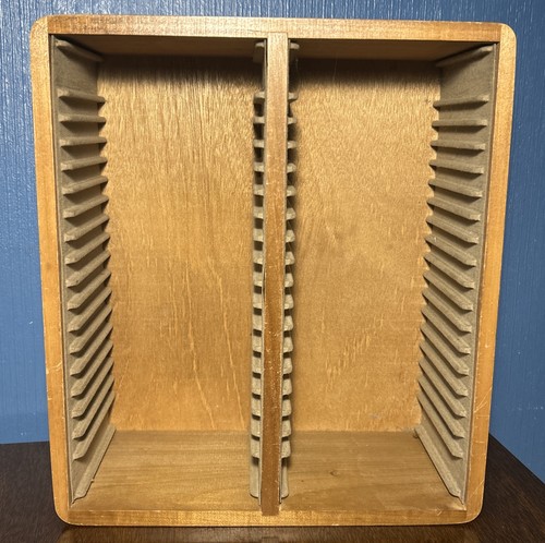 Vintage wooden holder stand - vintage,