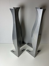 Ikea Vika Fintorp 20463 Desk Table Legs - Grey Metal - Set Of 4 Discontinued