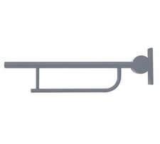 Armitage Shanks Contour 21 80cm hinged arm toilet wall grab rail S6360LJ GRADED