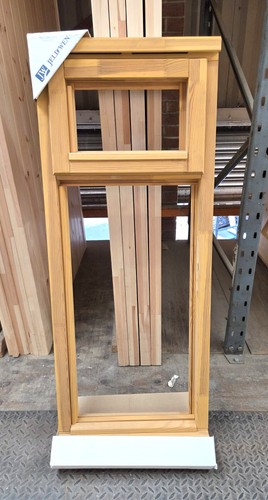Timber window wooden - top, hung