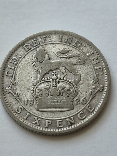 1926 king george silver - king, 50%