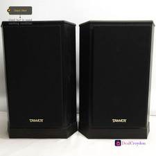 2 X TANNOY SIXES 605 B-WIRE BOOKSHELF WIRED SPEAKERS PAIR RETRO