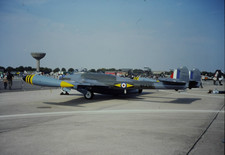 De Havilland Venom DH112 WK436 Aircraft 2003 35mm Slide Aviation Kodak