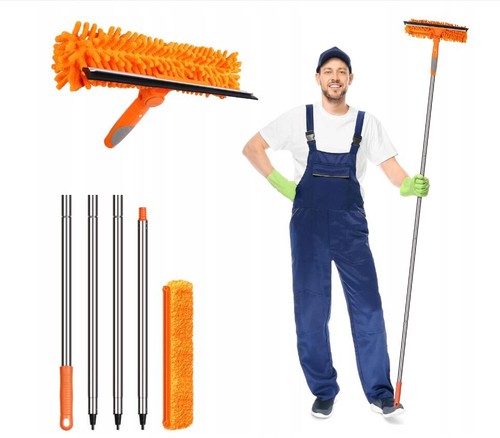 Telescopic window brush wash - window,