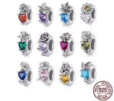 Stopper Charm Birth Month