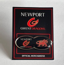 Rugby Pin Badge - NEWPORT GWENT DRAGONS