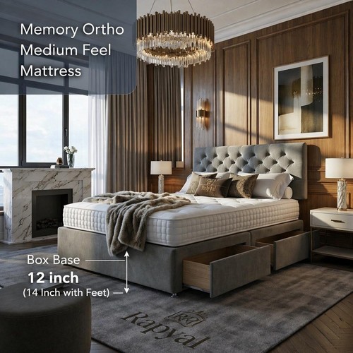 Luxury memory divan - luxury, set