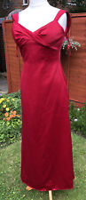 Romantica Claret/red/wine  Velda Bridesmaid Prom  Occasion Dress Size 12