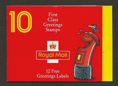 Stamp booklet 1st kx3 - gb,