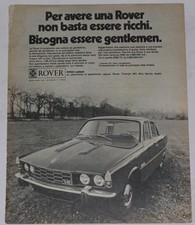 1971 ROVER 3500 V8 Advertising Advert