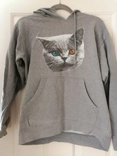 OG Grey Golf Wang Shark Cat Hoodie 