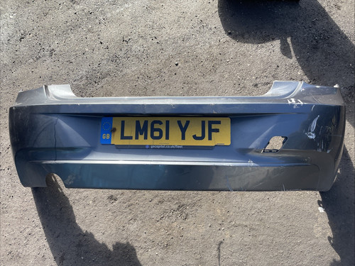 Bmw series rear bumper prep - 1,