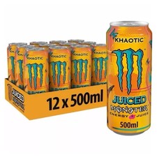 500ml x 12 Monster Juiced