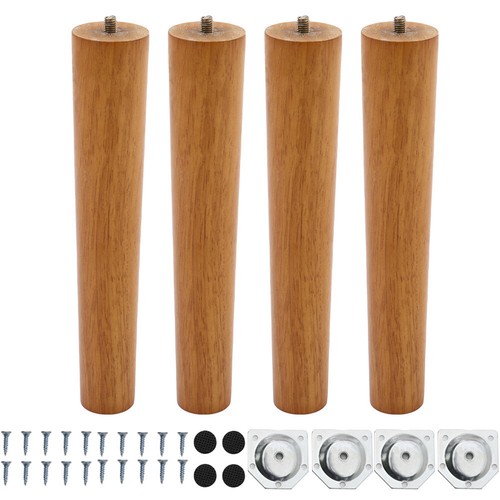 4pc oak wooden cone furniture - 4pc,