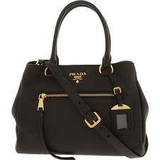 Genuine PRADA Leather Tote