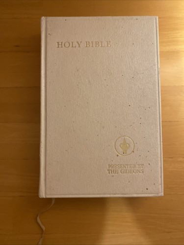 Holy bible presented the - by,