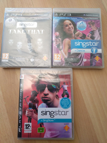 Singstar bundle job lot 3 - bundle,