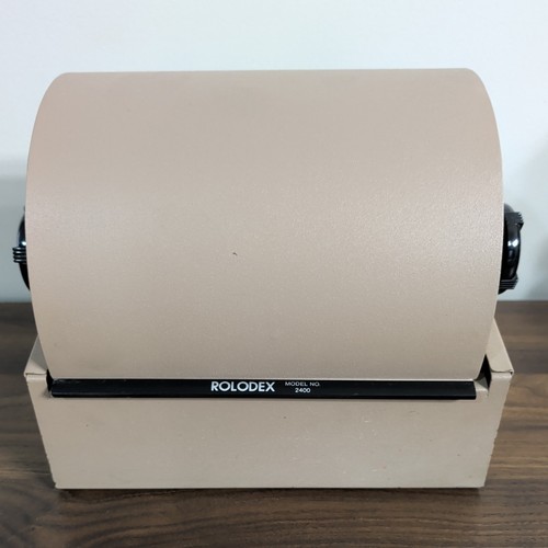 Vintage rolodex model 2400 - vintage,