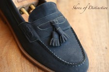 Russell & Bromley Blue Nubuck