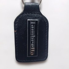 Lambretta Leather Keychain
