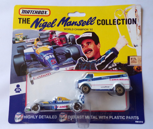 Matchbox nigel mansell - nigel,