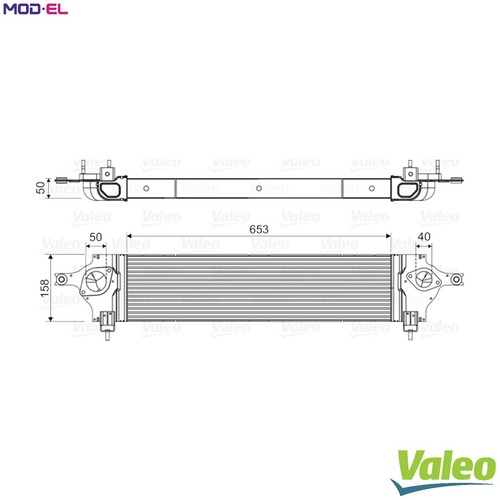 Charge air cooler 818589 for - air,