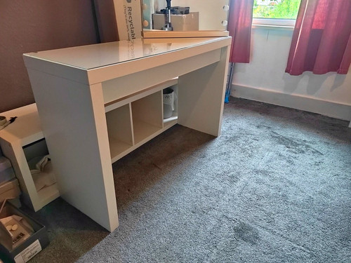 Ikea white dressing - ikea, table