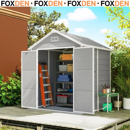 5ft plastic garden shed - plastic,