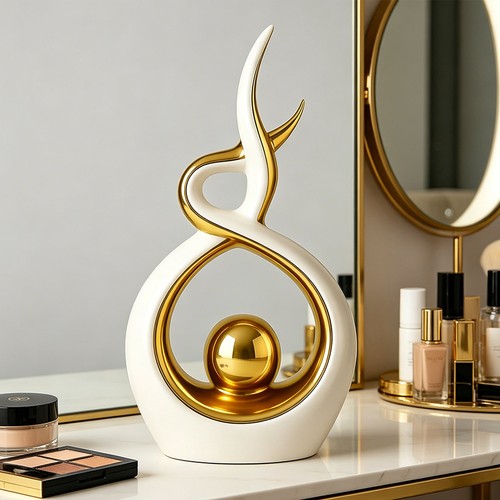 Modern gold abstract - gold,