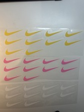 10 x Transfers Nike Swoosh