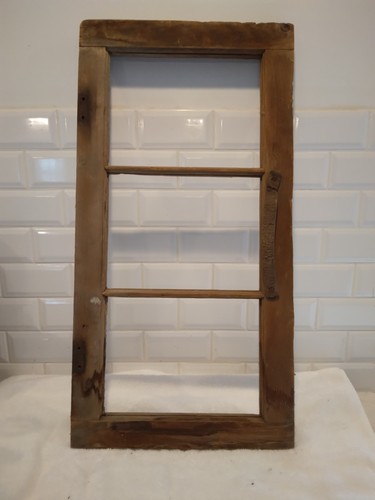 Antique primitive pane - antique,
