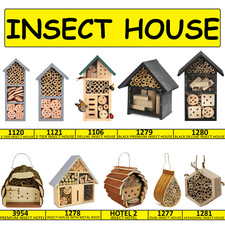 WOODEN INSECT BEE BUG HOUSE