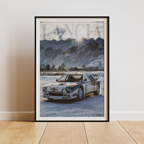 Lancia rally 037 - rally, vintage