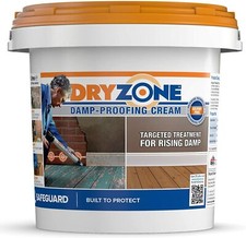 Dryzone Damp Proofing DPC Course Injection Cream - Rising Damp Treatment Wall 5L