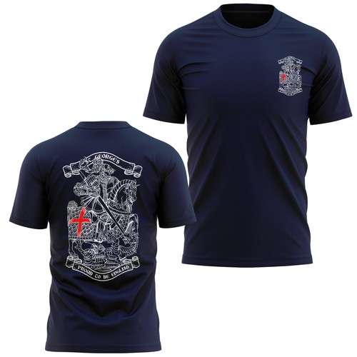 Georges day shirt - st, t