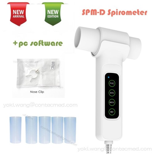 Handheld spirometer lung - spirometer,