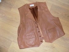 ORVIS FULL LEATHER WAISTCOAT