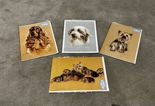 Dog Blank Card  X 4 Yorkie