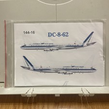 1/144 scale model airliner
