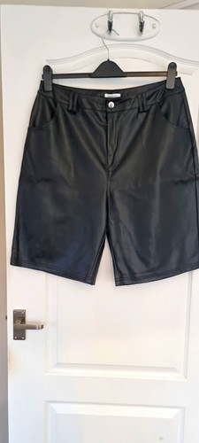 Topshop women black faux - topshop,