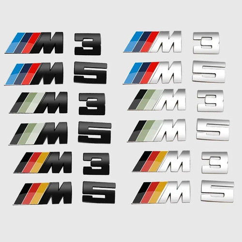 Metal car sticker - metal,