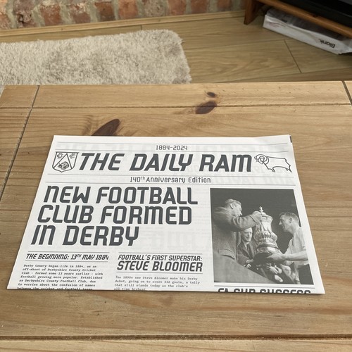 The daily ram derby county - daily,