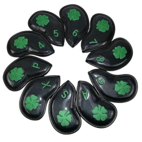 Leather golf club cover - club, set