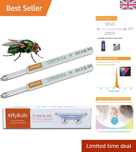 Fly killer bulbs - 6w,