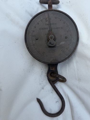 Vintage salter no20 spring - vintage,