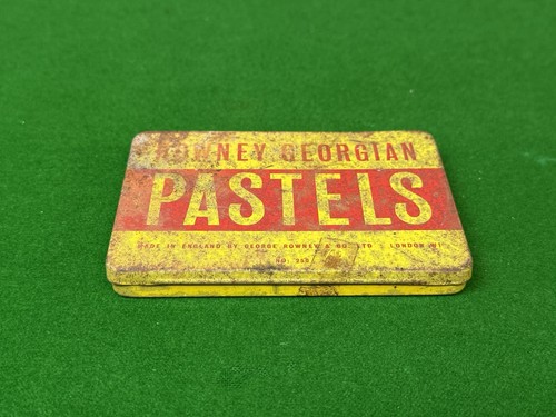 Vintage metal tin rowney - vintage,