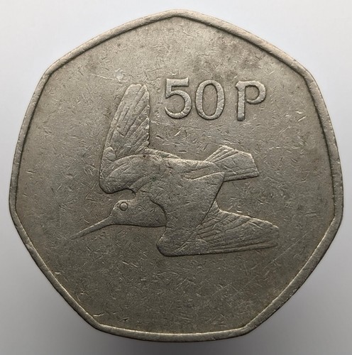 Ireland 50p pence 1970 - pence,