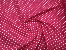 Polycotton Dotty Polka Dot and