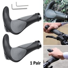 2PCS Ergonomic Rubber Bar End