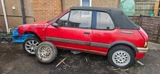 Breaking Peugeot 205 CTI 1.6 all parts for sale Project car